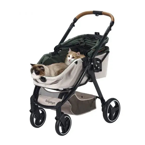 Retro Luxe Pet Stroller, Medium to Large Luxury