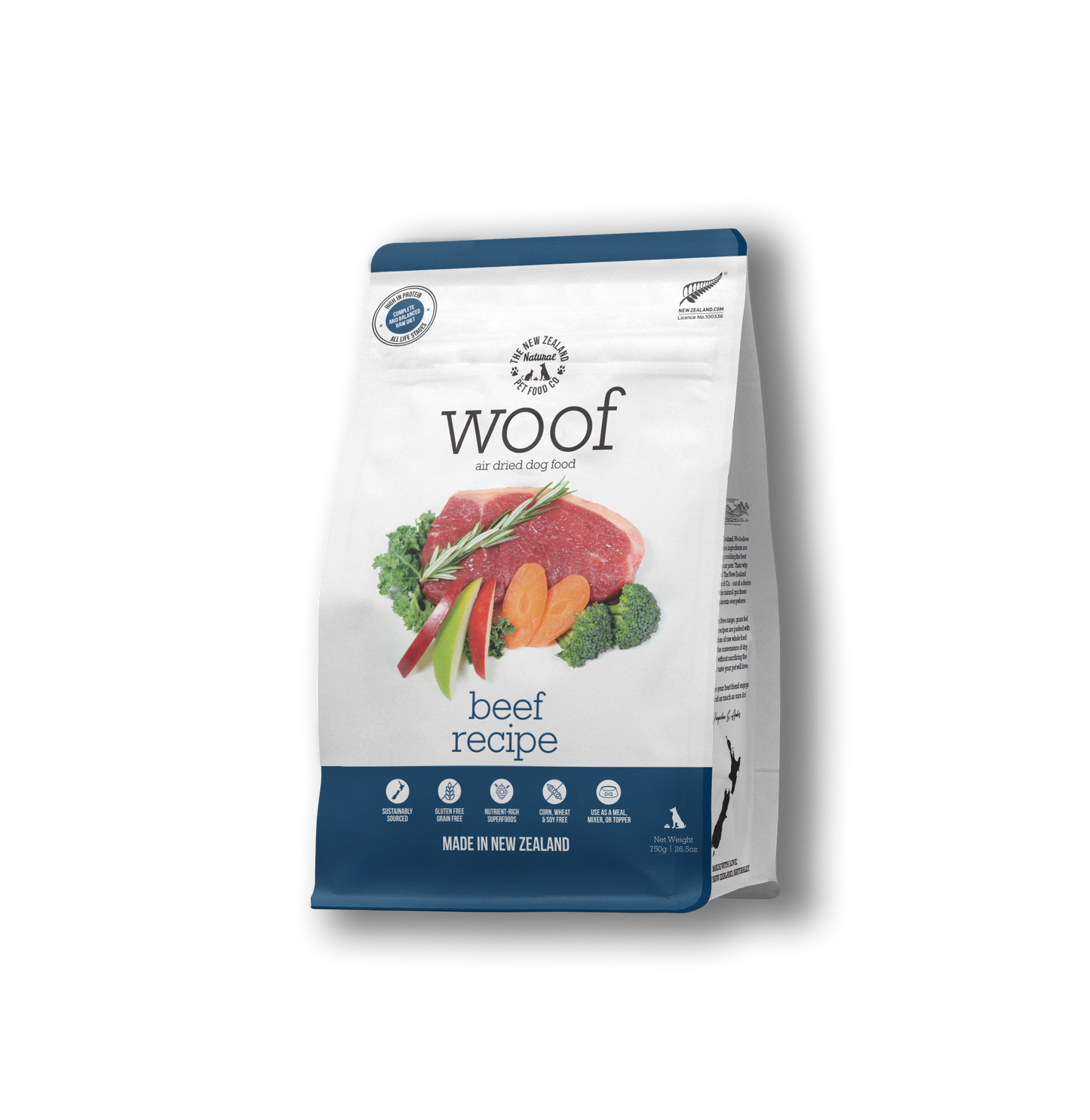 WOOF Beef Air-Dried Dog Food