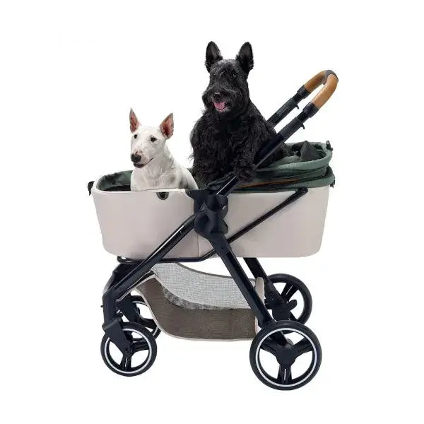 Retro Luxe Pet Stroller, Medium to Large Luxury
