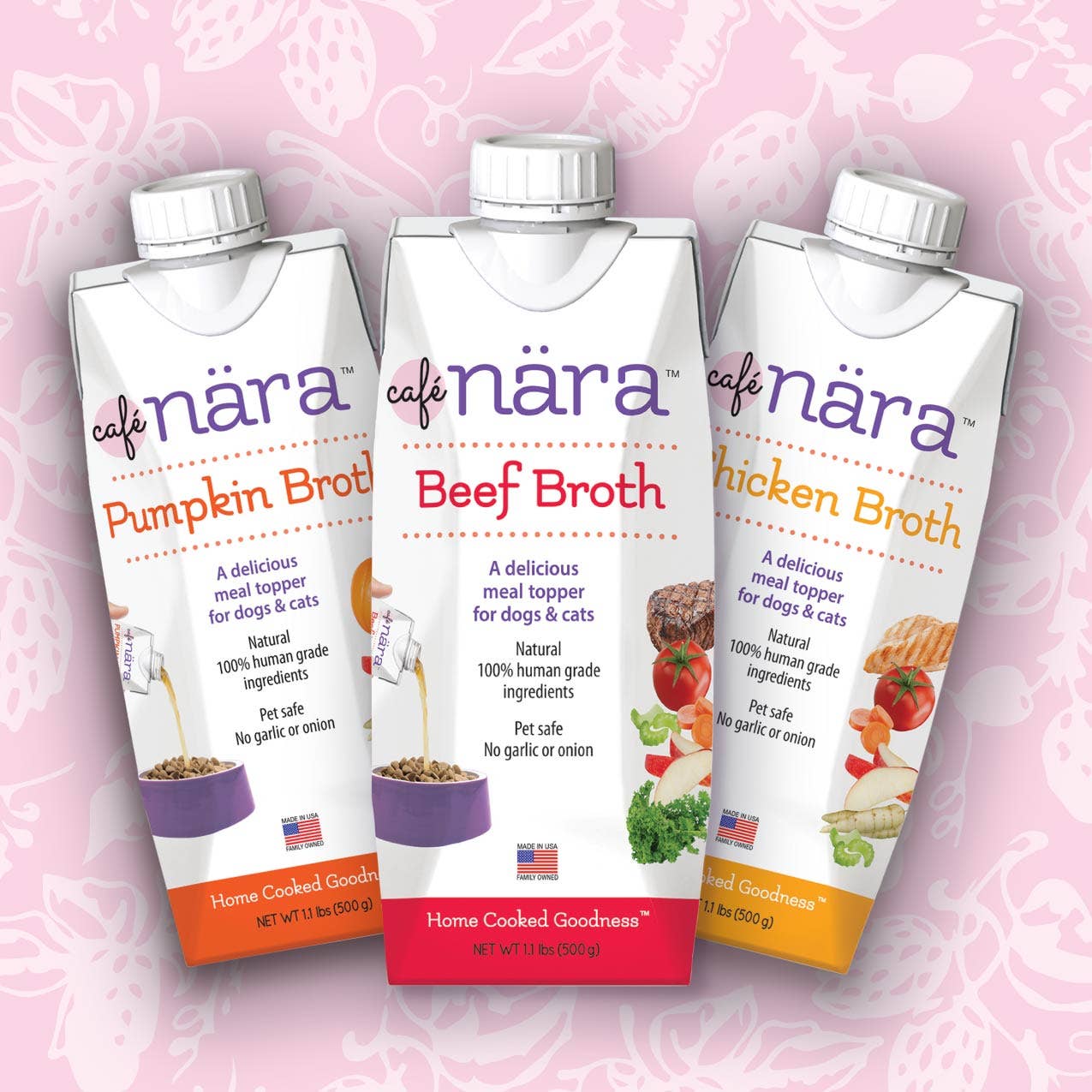 Cafe Nara Beef Broth for Dogs & Cats - Paw Bleu