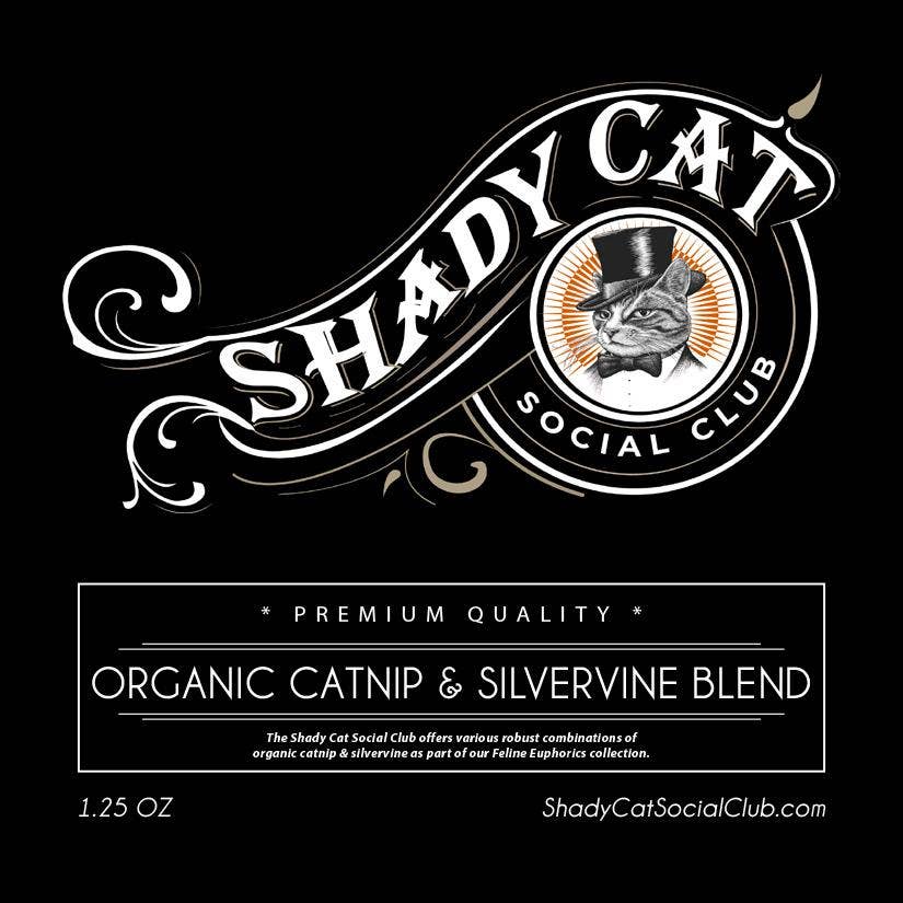 Catnip & Silver Vine Blend by Shady Cat Social Club - Paw Bleu