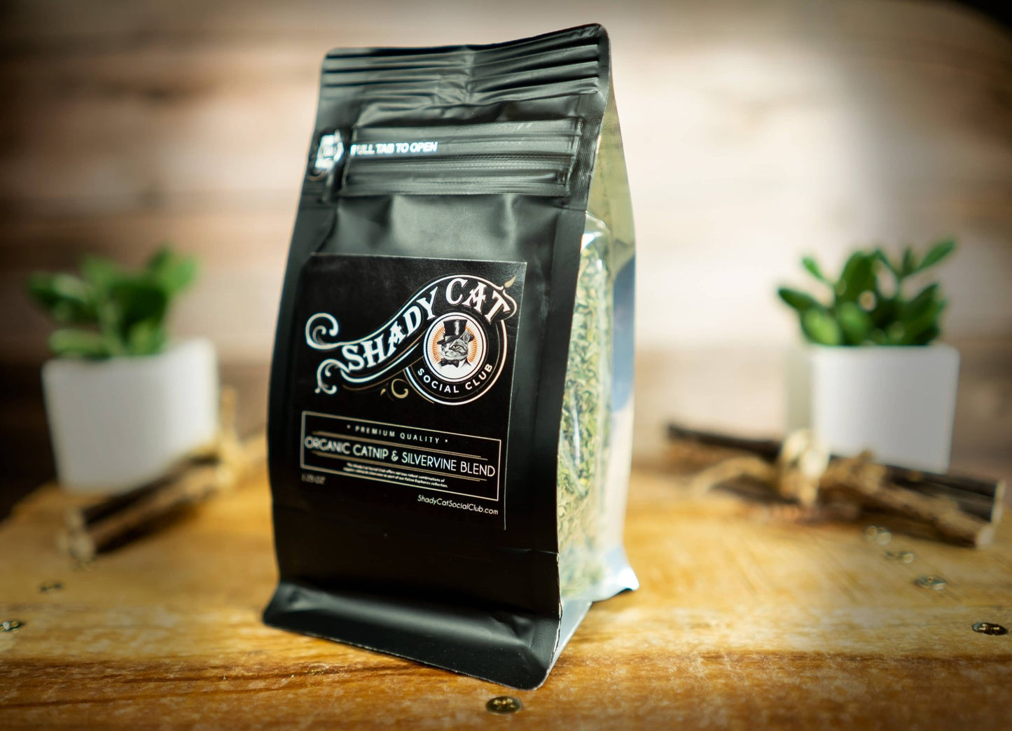 Catnip & Silver Vine Blend by Shady Cat Social Club - Paw Bleu
