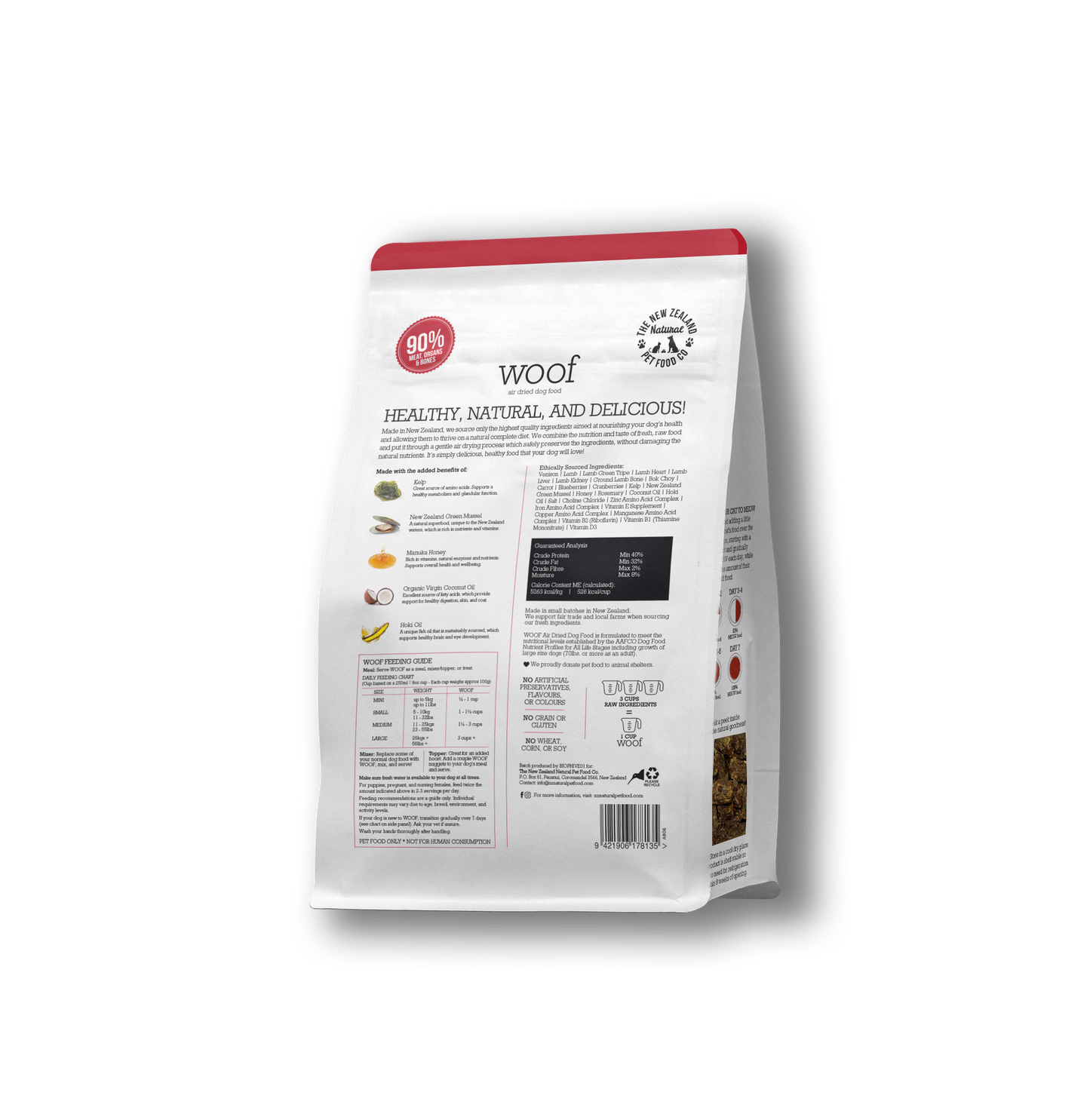 WOOF Wild Venison Air-Dried Dog Food