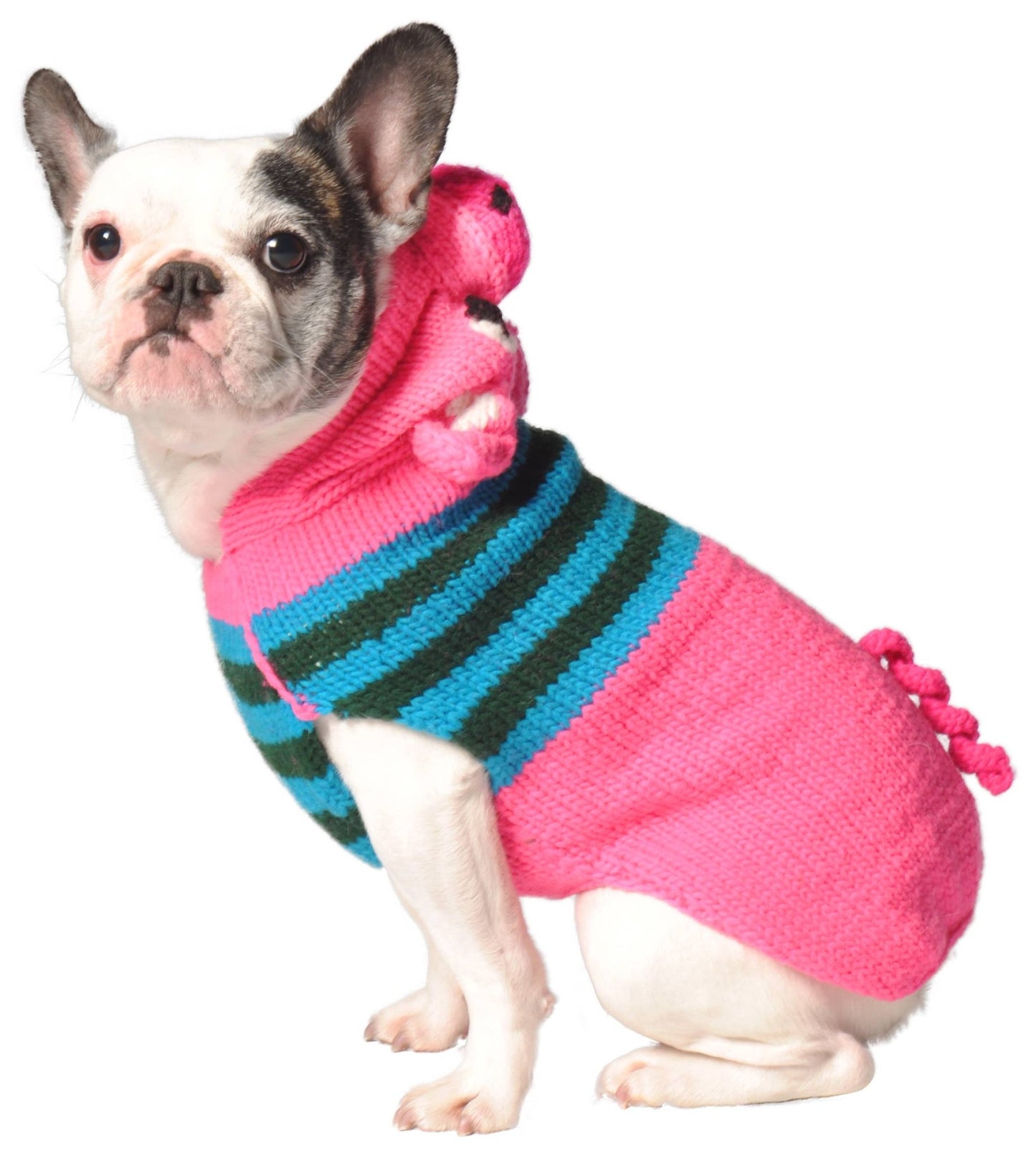 Piggy Hand - Knit Wool Dog Sweater - S - Paw Bleu