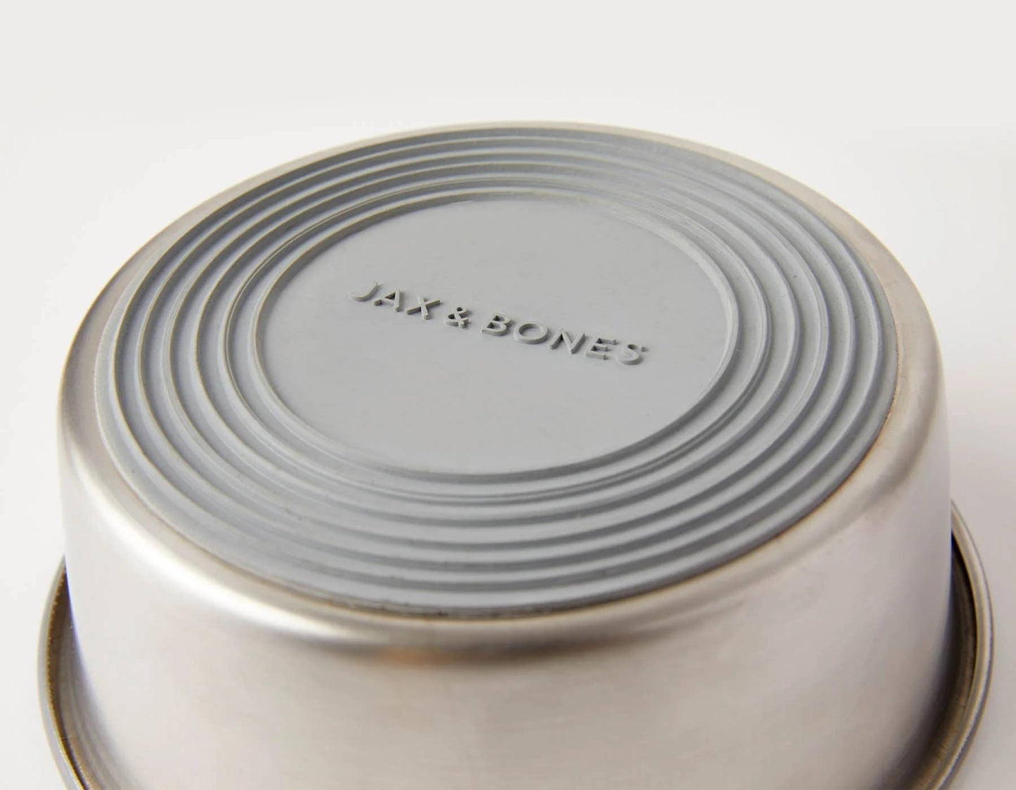 Stylish Slow Feeder Dog Bowl - Grey Medium - Paw Bleu