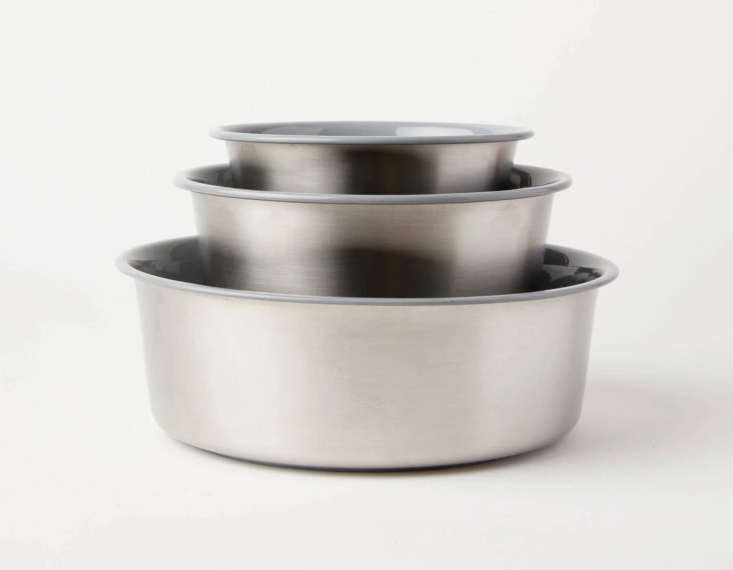 Stylish Slow Feeder Dog Bowl - Grey Medium - Paw Bleu