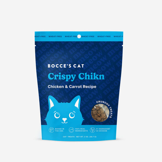 NEW Crunchy Cat Treats – Chicken & Carrot by Bocce's