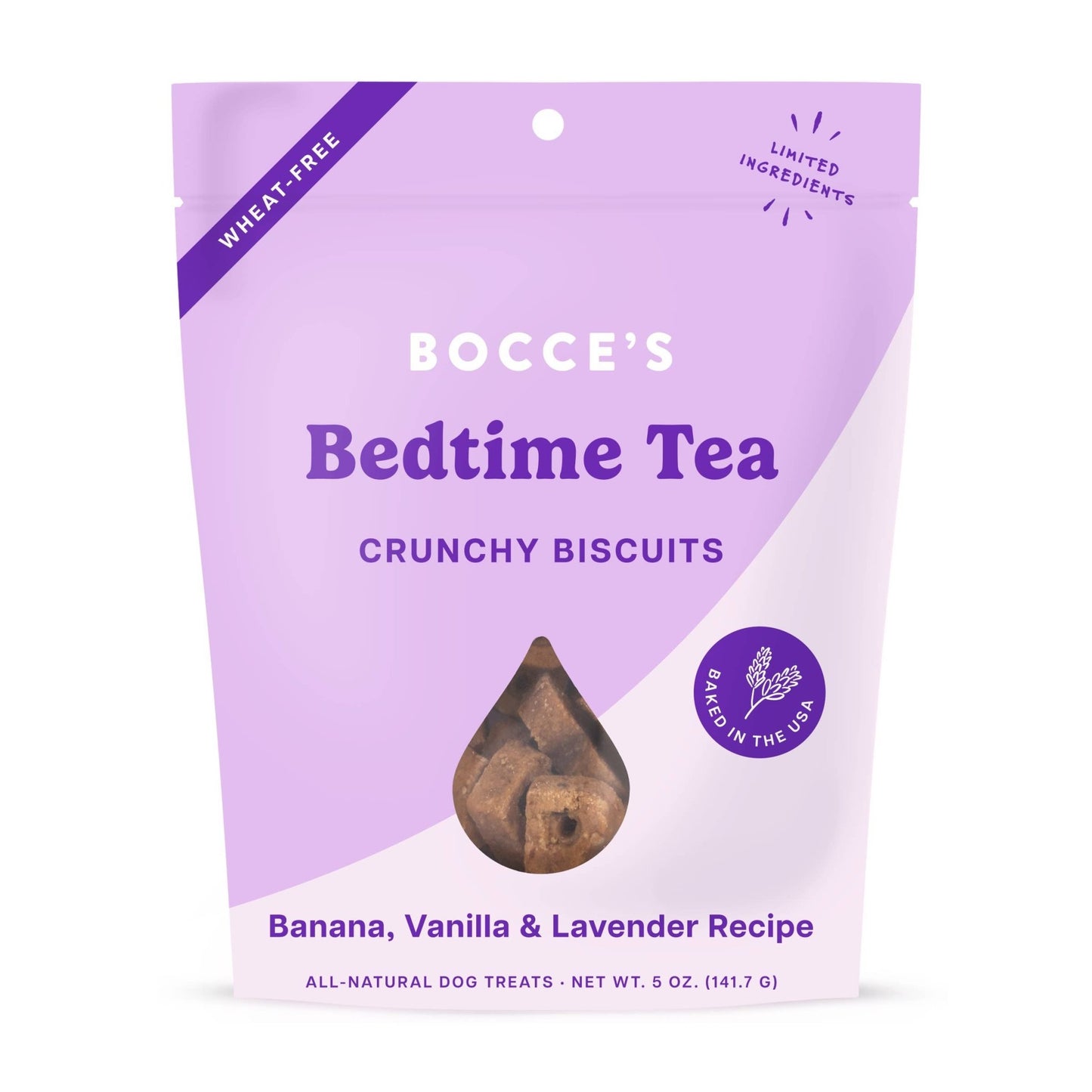 Bocce's Bakery Bedtime Tea Biscuits Dog Treats 5oz - Paw Bleu