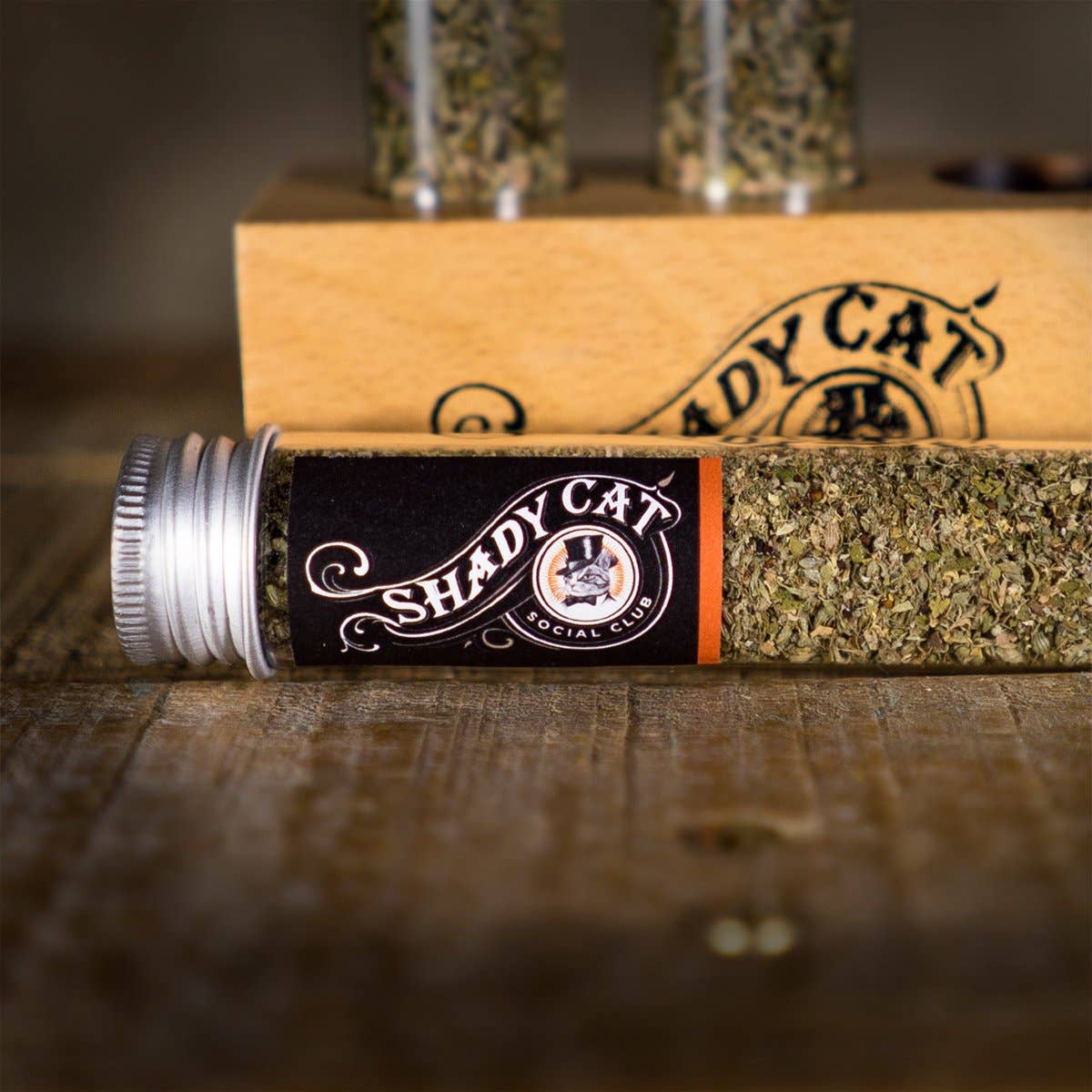 Catnip & Silver Vine Blend – Shady Cat Social Club - Paw Bleu